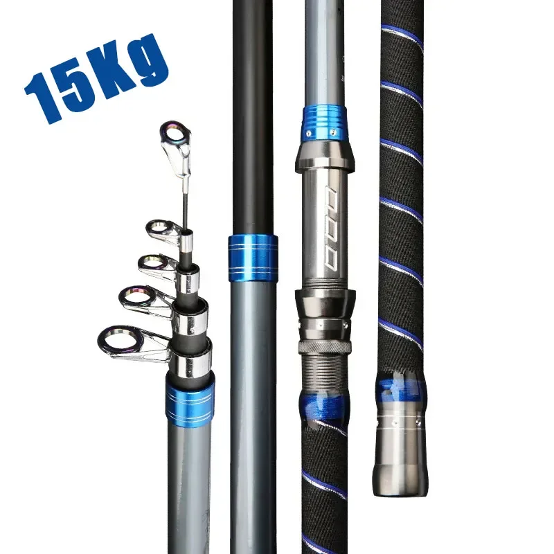 2.1-4.5M Superhard Long Throwi - đánh giá và giá Fishing Rod Surf