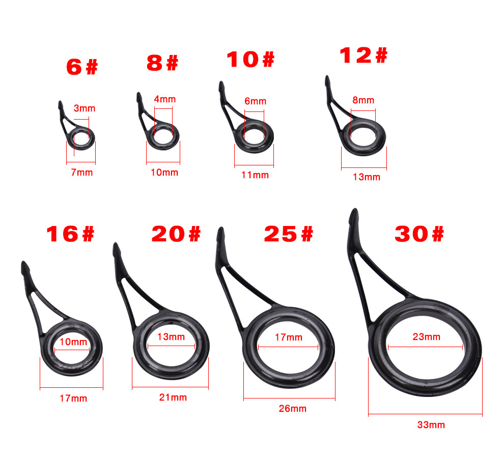 Fishing Rod Guide Ring Stainle - đánh giá và giá Fishing Rod Guide Replacement