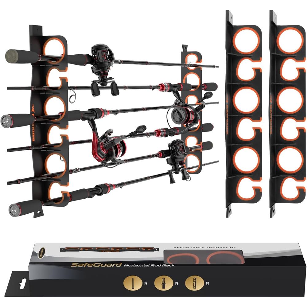 Rod Holder Organizer: Wall/Cei - đánh giá và giá Fishing Rod Combo