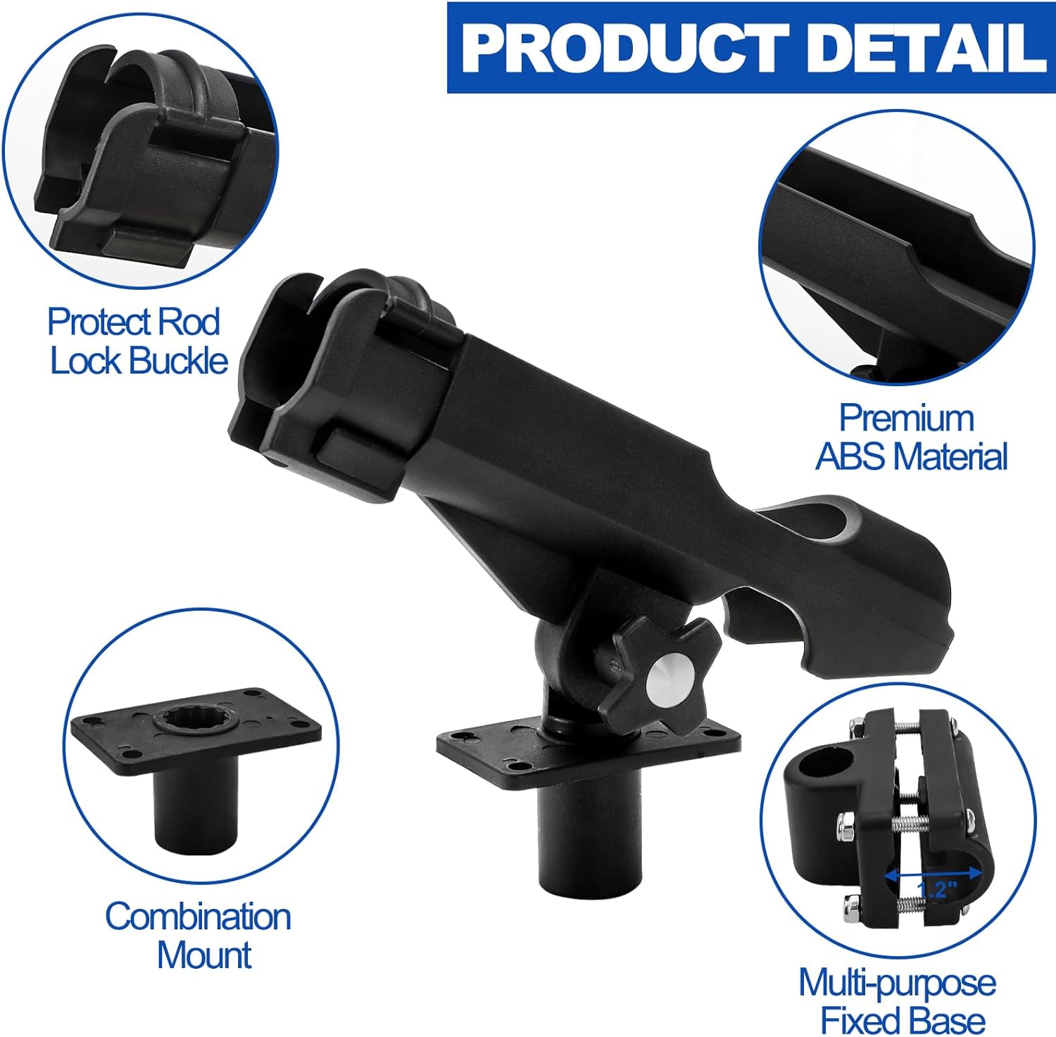 2 Pack Fishing Rod Holder with - đánh giá và giá Fishing Rod Combo
