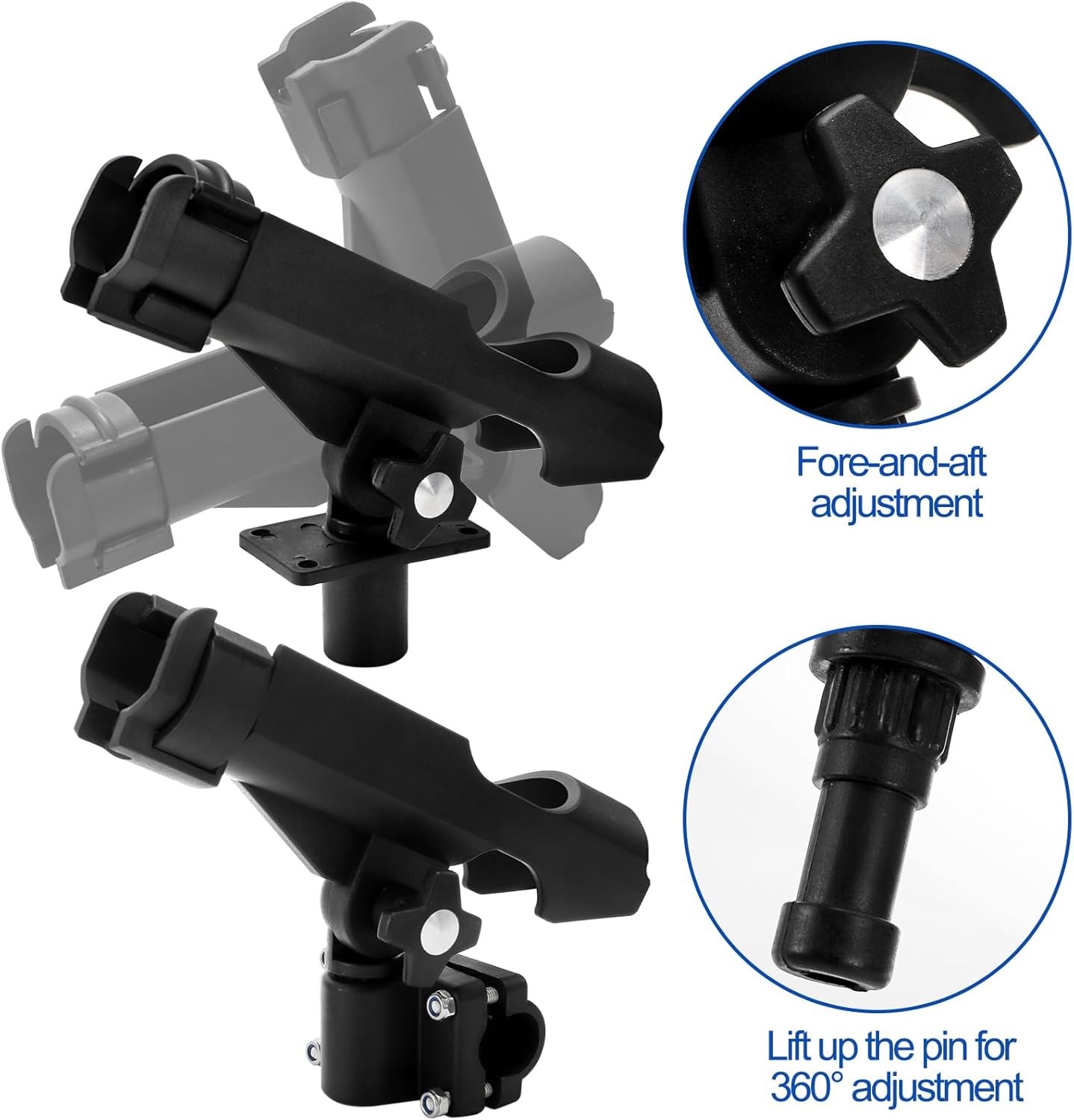 2 Pack Fishing Rod Holder with - đánh giá và giá Fishing Rod Combo