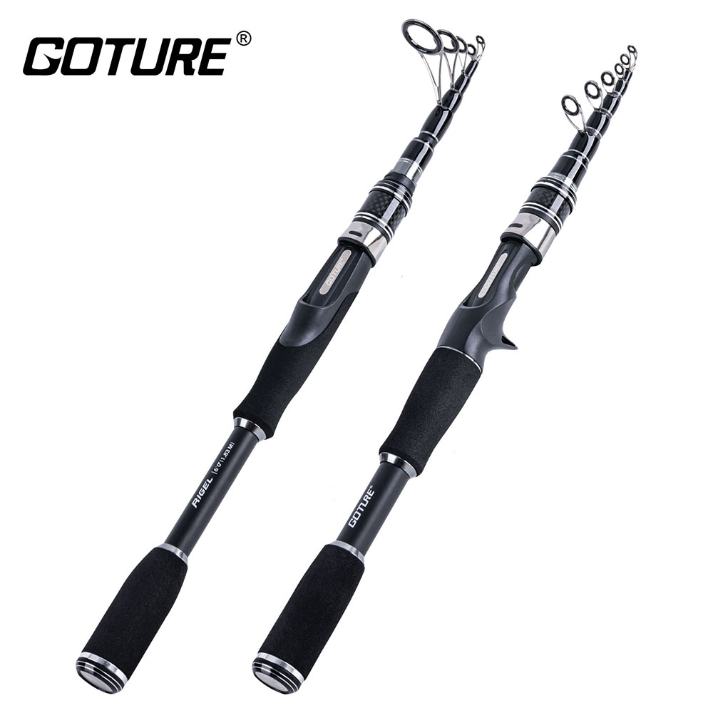 Goture RIGEL Telescopic Fishin - đánh giá và giá Fishing Rod Surf