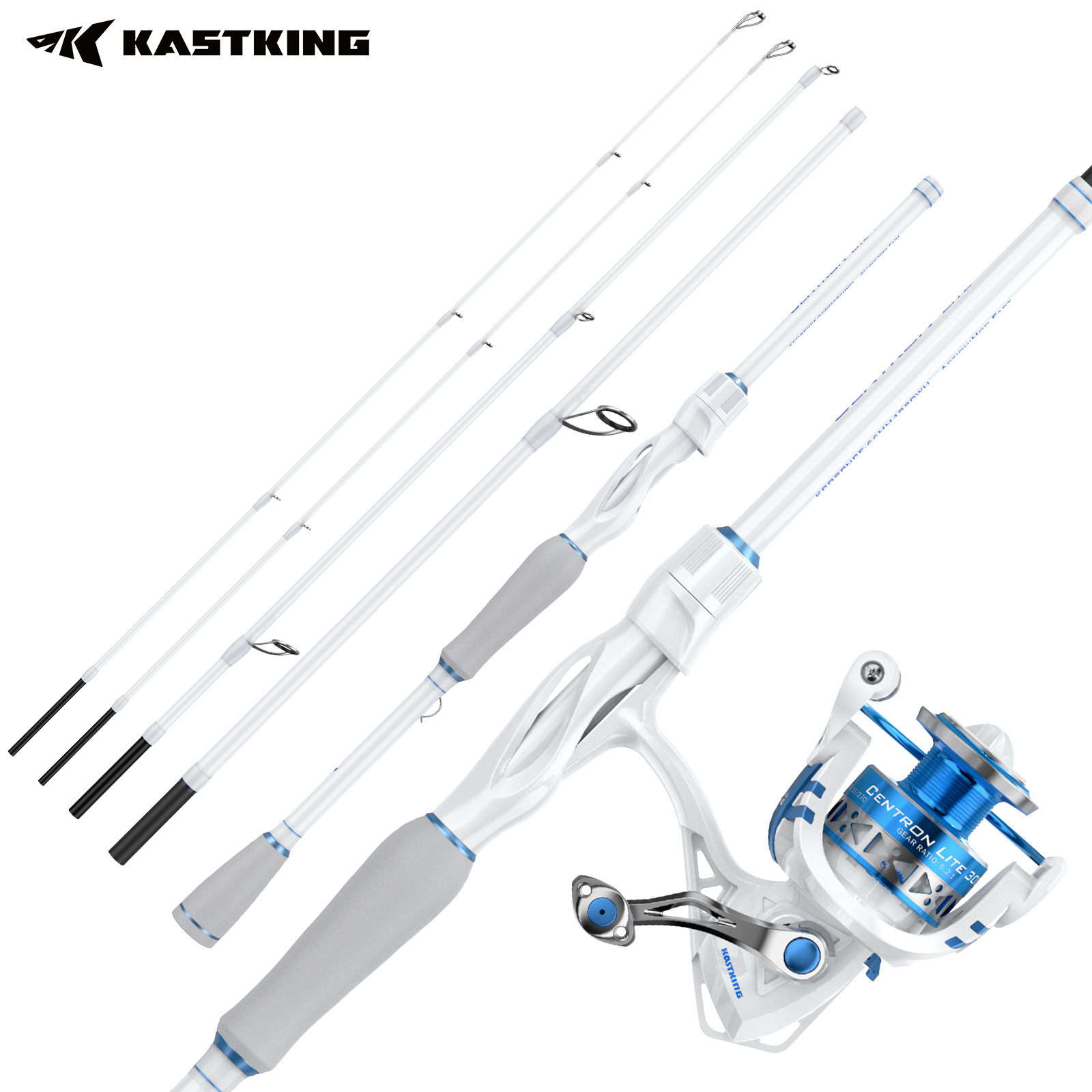 KastKing Centron Lite Travel S - đánh giá và giá Fishing Rod Spinning