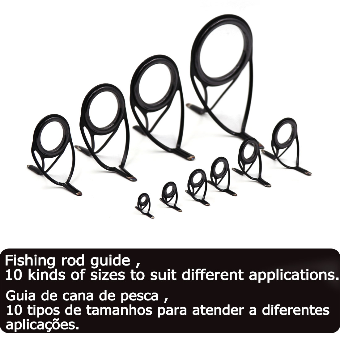 9KM OB Curved Rod Guide Kit 10 - đánh giá và giá Fishing Rod Guide Replacement