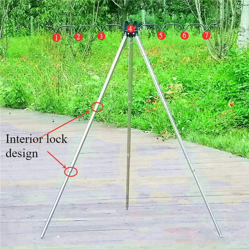 1PC Fishing Sea Rod Bracket Al - đánh giá và giá Fishing Rod Casting