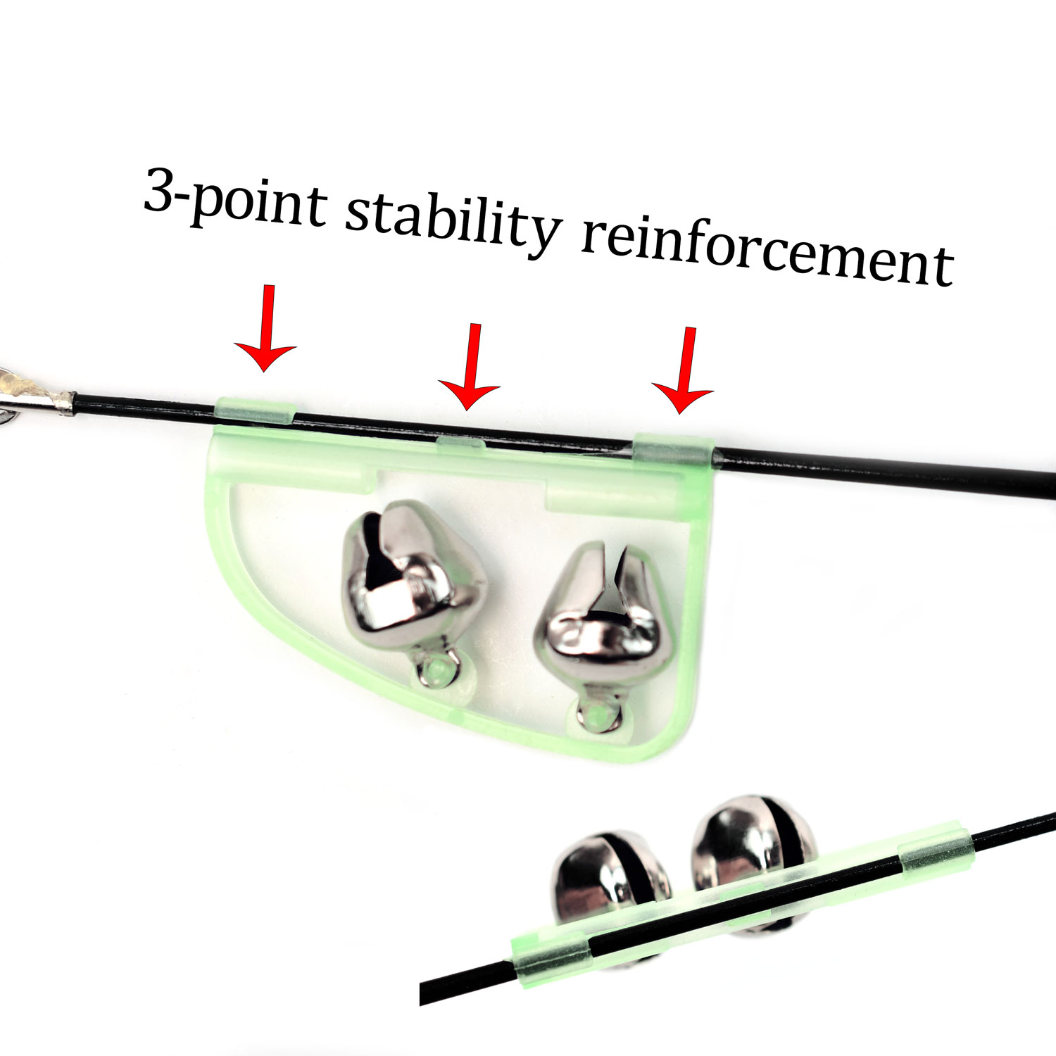 Topranc Double Bells Fishing B - đánh giá và giá Fishing Rod Casting