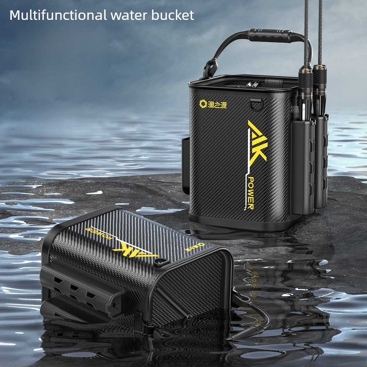 Multi-Functional Live Fish Buc - đánh giá và giá Fishing Rod Travel