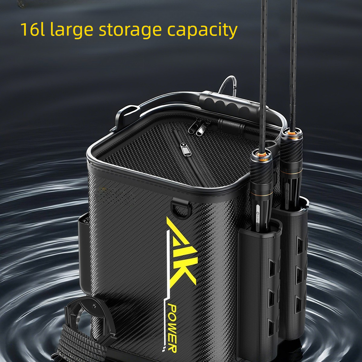 Multi-Functional Live Fish Buc - đánh giá và giá Fishing Rod Travel