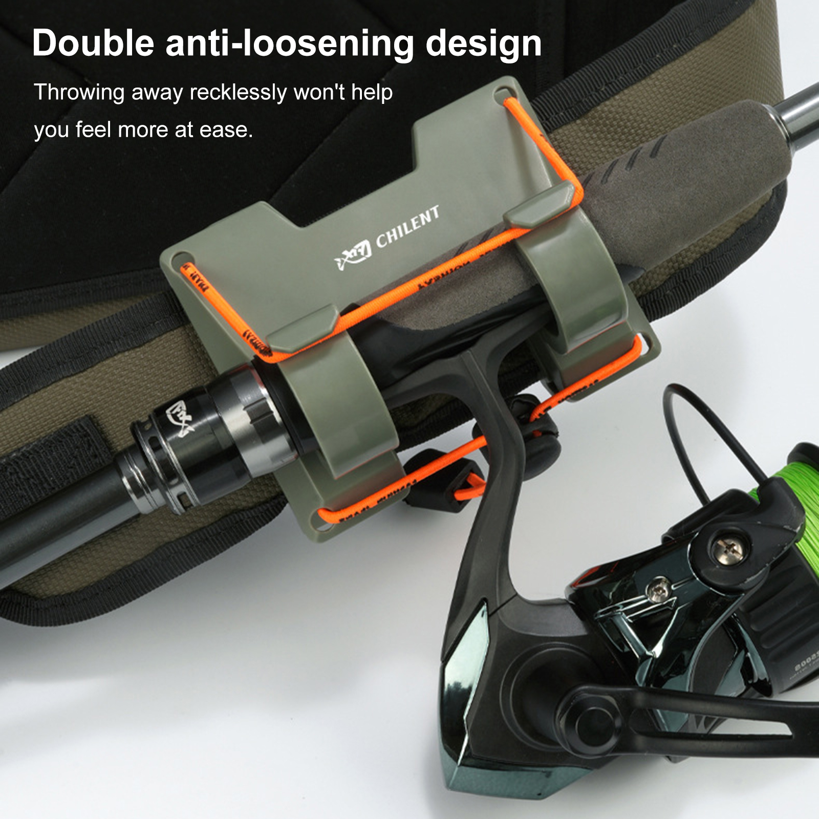 Outdoor Belt Clip Rod Holder H - đánh giá và giá Fishing Rod Spinning