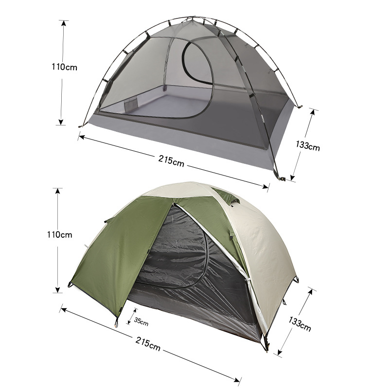 1Backpacking Tent 2 Person Lig - đánh giá và giá Fishing Rod Travel