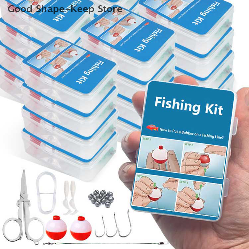 24Pcs Emergency Fishing Kit Po - đánh giá và giá Fishing Rod Case